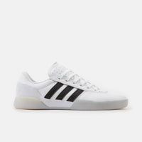 Adidas City Cup Shoes - White / Core Black / Light Solid Grey thumbnail