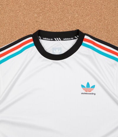 Adidas Clima Club Jersey - White / Energy Blue / Energy / Black