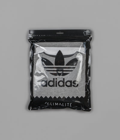 Adidas Climalite 3-Pack T-Shirts - Core Heather / White / Black