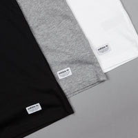 Adidas Climalite 3-Pack T-Shirts - Core Heather / White / Black thumbnail