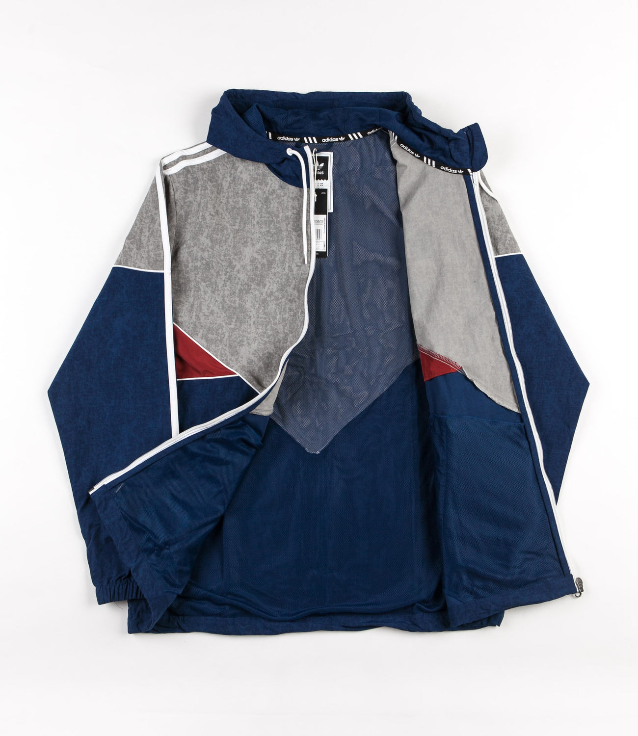 Adidas Colorado Nautical Jacket Mystery Blue Mystery Red Solid Grey White