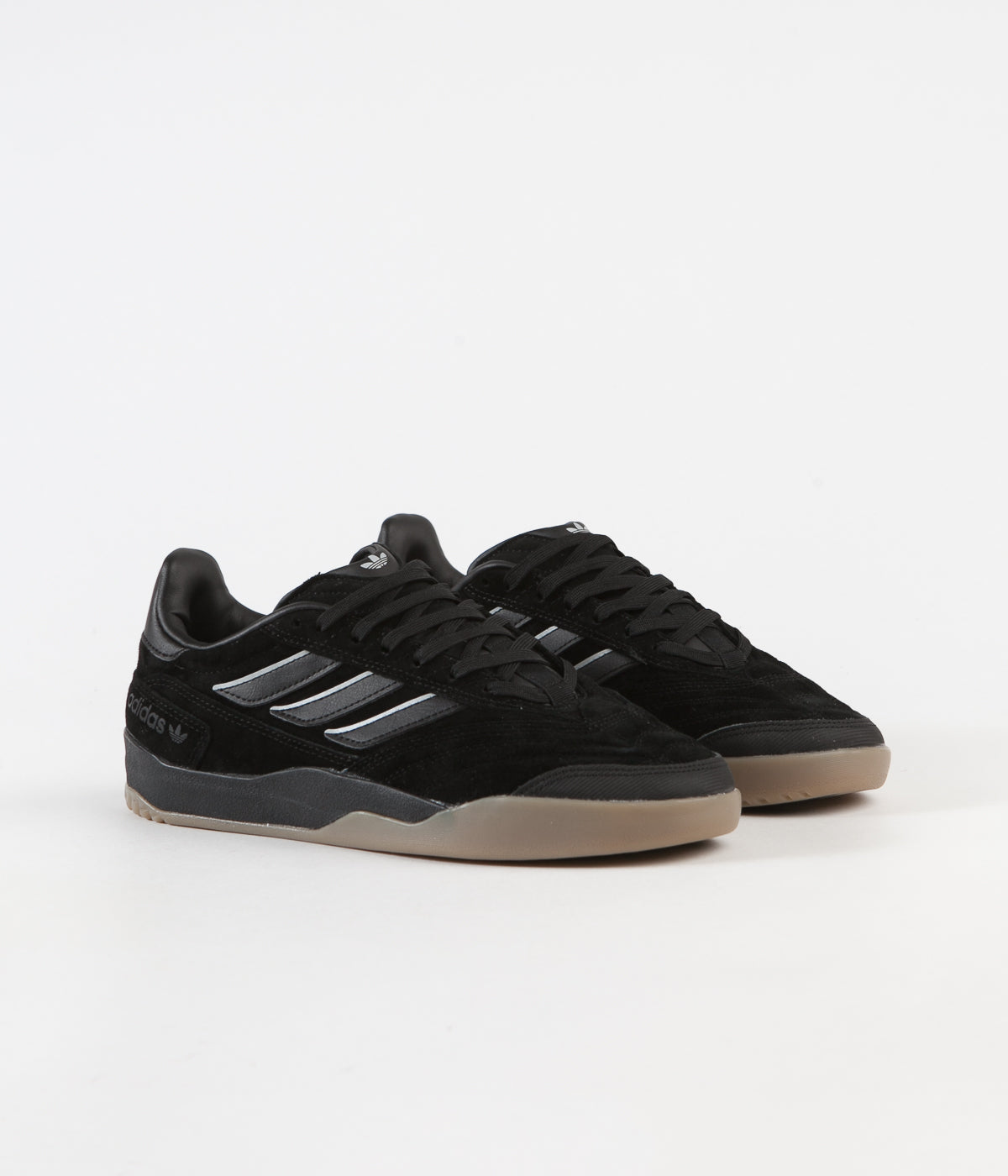 Adidas black and silver shoes on sale