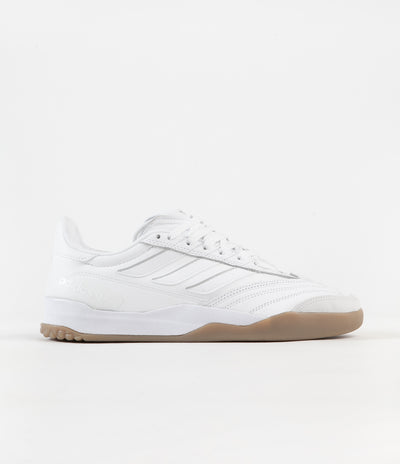 Adidas Copa Nationale Shoes - White / Silver Metallic / Gum M2