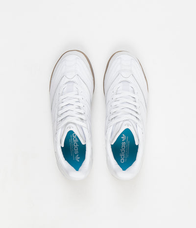 Adidas Copa Nationale Shoes - White / Silver Metallic / Gum M2