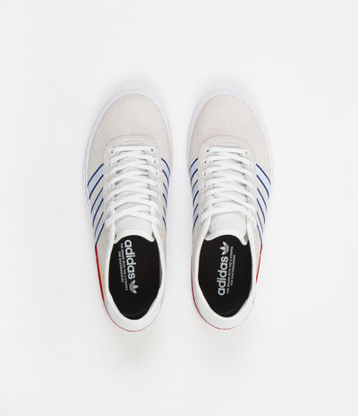 Adidas Delpala Shoes - Crystal White / White / Royal Blue | adidas Originals  Tight Believe This 2.0 3 Stripes - AspennigeriaShops