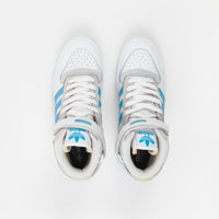 Adidas Diego Forum 84 Mid ADV Shoes - FTWR White / Signal Cyan / Grey One thumbnail