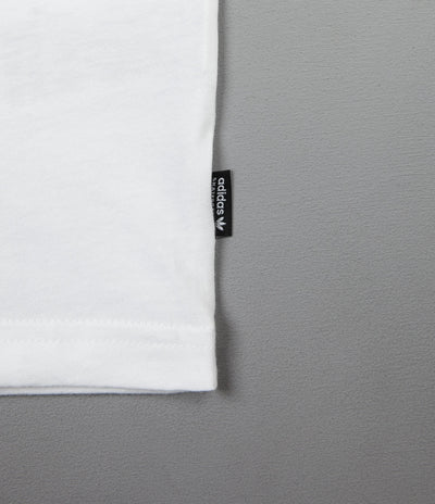 Adidas Dodson T-Shirt - White / Blue / Green / Real Coral | Flatspot