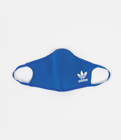 Adidas Face Masks (3 Pack) - Multicolour / Black / White / Bluebird