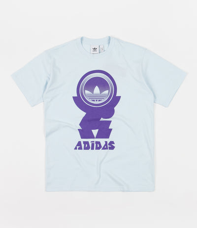 Adidas Forsut T-Shirt - Sky Tint / Purple
