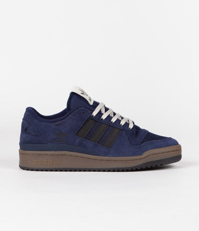 Adidas Forum 84 Low ADV Shoes - Collegiate Navy / Core Black / Bluebird
