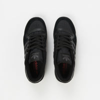 Adidas Forum 84 Low ADV Shoes - Core Black / Core Black / Vivid Red thumbnail