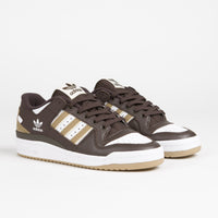 Adidas Forum 84 Low ADV Shoes - Dark Brown / Ecru Tint / Cloud White thumbnail