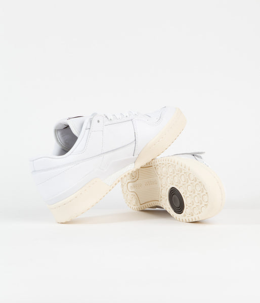 Adidas Forum 84 Low Adv Shoes - FTWR White / FTWR White / Shadow Olive ...