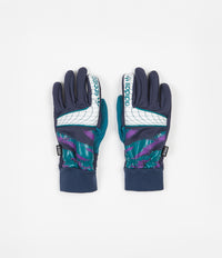 Adidas Goalie Gloves - Collegiate Navy / Real Teal