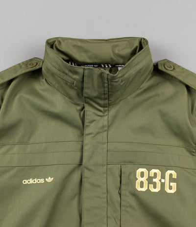 Adidas 83G Military Field Jacket - Olive Cargo
