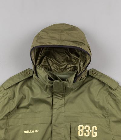 Adidas 83G Military Field Jacket - Olive Cargo
