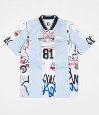 Adidas Gonzales Jersey - Black / White / Clear Blue / Multicolour