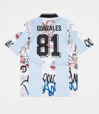 Adidas Gonzales Jersey - / White / Blue / | Flatspot