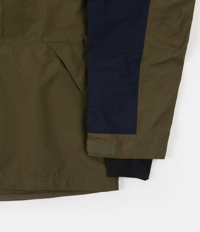 Adidas Gore Jacket - Legend Ink / Trace Olive / Ice Blue