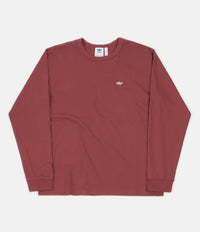 Adidas H Shmoo Long Sleeve T-Shirt - Legacy Red / Alumina