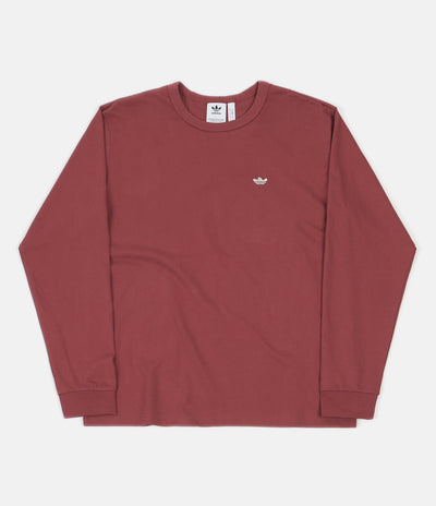 Adidas H Shmoo Long Sleeve T-Shirt - Legacy Red / Alumina