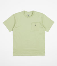 Adidas Heavyweight Shmoofoil Pocket T-Shirt - Magic Lime / Shadow Navy