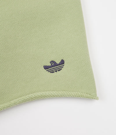 Adidas Heavyweight Shmoofoil Shorts - Magic Lime / Shadow Navy