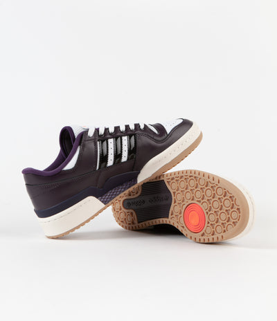 Adidas Heitor Forum 84 Low ADV Shoes - Noble Purple / Core Black / FTWR White