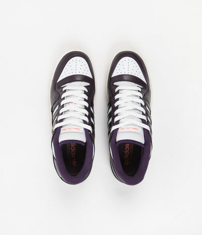 Adidas Heitor Forum 84 Low ADV Shoes - Noble Purple / Core Black / FTWR White