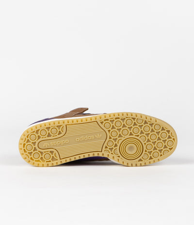 Adidas Heitor Forum 84 Low ADV Shoes - Wild Brown / Cardboard / Dark Brown