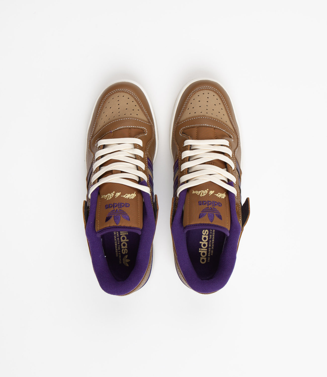 Adidas Heitor Forum 84 Low ADV Shoes - Wild Brown / Cardboard