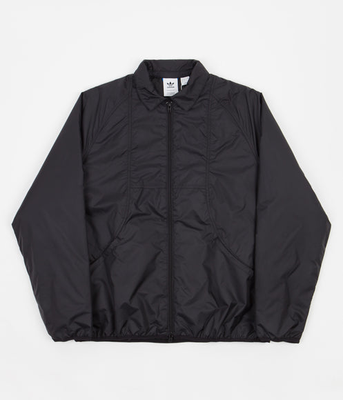 Adidas Insulated Coach Jacket - Black | Flatspot