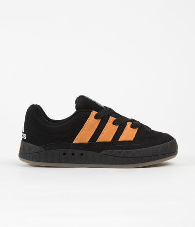 Adidas Jamal Smith Adimatic Shoes - Core Black / Orange Rush / FTWR White