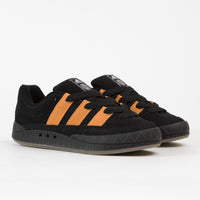 Adidas Jamal Smith Adimatic Shoes - Core Black / Orange Rush / FTWR White thumbnail