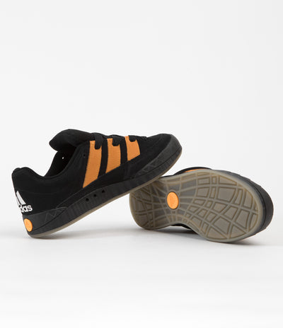 Adidas Jamal Smith Adimatic Shoes - Core Black / Orange Rush / FTWR White