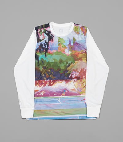 Adidas Lotti Long Sleeve T-Shirt - White / Multicolour