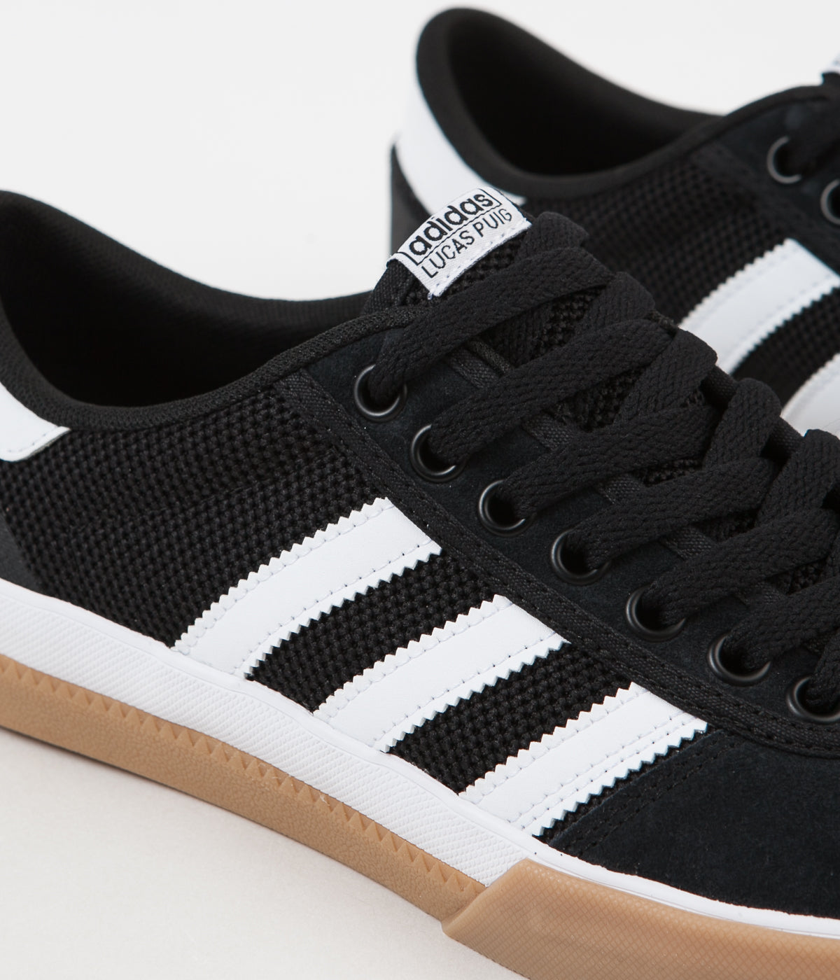 Adidas Lucas Premiere Shoes Core Black White Gum Flatspot