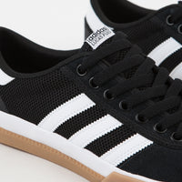 Adidas Lucas Premiere Shoes Core Black White Gum Flatspot