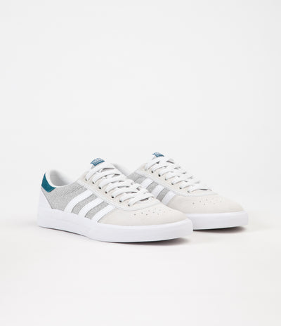 Adidas Lucas Premiere Shoes - FTW White / Solid Grey / Real Teal