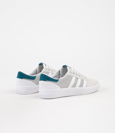 Adidas Lucas Premiere Shoes - FTW White / Solid Grey / Real Teal