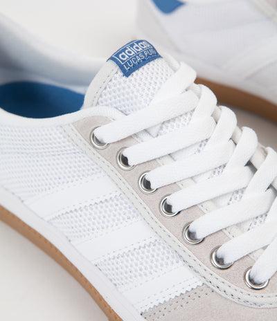 Adidas Lucas Premiere Shoes - White / Trace Royal / Gum
