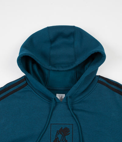 Adidas Manoles Art Hoodie - Tech Mineral / Black