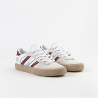 Adidas Matchbreak Super 'Shin Sanbongi' Shoes - White / Collegiate Burgundy / Gum4 thumbnail