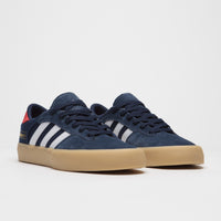Adidas Matchbreak Super Shoes in Collegiate Navy and FTWR White / Better Scarlet thumbnail