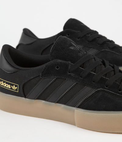 Adidas Matchbreak Super Shoes in Core Black and Core Black / Gold Metallic