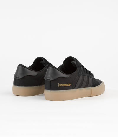 Adidas Matchbreak Super Shoes in Core Black and Core Black / Gold Metallic
