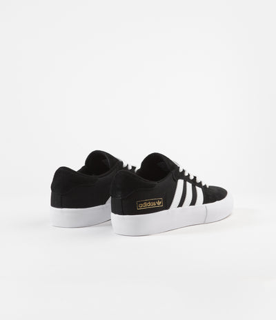 Adidas Matchbreak Super Shoes - Core Black / White / Gold Metallic ...