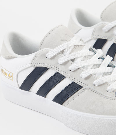 Adidas Matchbreak Super Shoes - Crystal White / Collegiate Navy / White