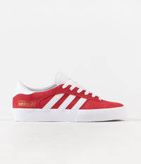 Adidas Matchbreak Super Shoes - Scarlet / White / Gold Metallic