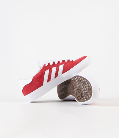 Adidas Matchbreak Super Shoes - Scarlet / White / Gold Metallic